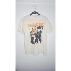 Magic Mike Michael Myers Shirt Mens Medium Cream Comfort Colors Horror Tee